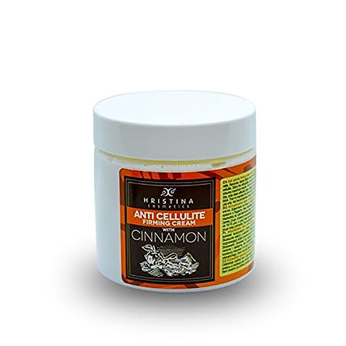 100% natürliche Anti-Cellulite-Creme mit Kaffee und Zimt. Straffende Creme für Körper, Hals, Hände, Beine und Bauch. Straffung und Glättung der Haut. Abnehmen, Fettverbrennung, Anti-Aging, 200 ml.