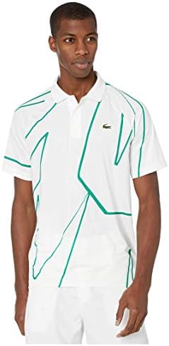 Amazon | Lacoste メンズ スポーツ Novak Djokovic 全面プリント