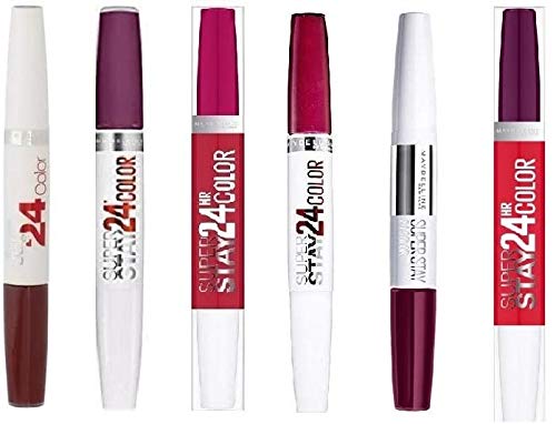 Pack Superstay 24h - Lot de 6 rouges à levres Maybelline