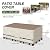 Porch Shield Patio Table Cover - Waterproof Outdoor Dining Table and Chairs Furniture Set Cover Rectangular - 108 x 70 inch, Light Tan & Khaki