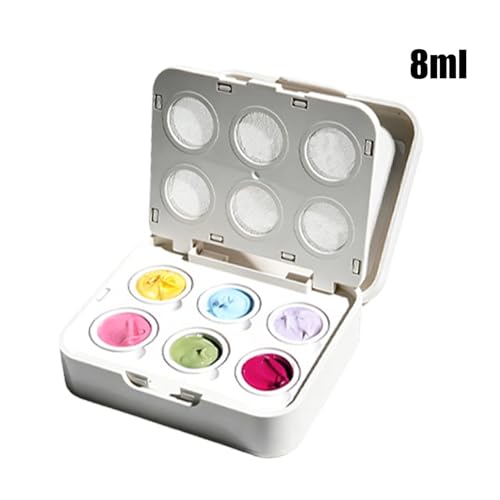 Efecto gradiente de 6 colores con pintura de gel de uñas de 8 ml para decoración 5