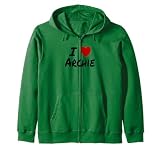 I Corazón (Amor) Archie Lindo Pareja a juego Cónyuge Casado Sudadera con Capucha
