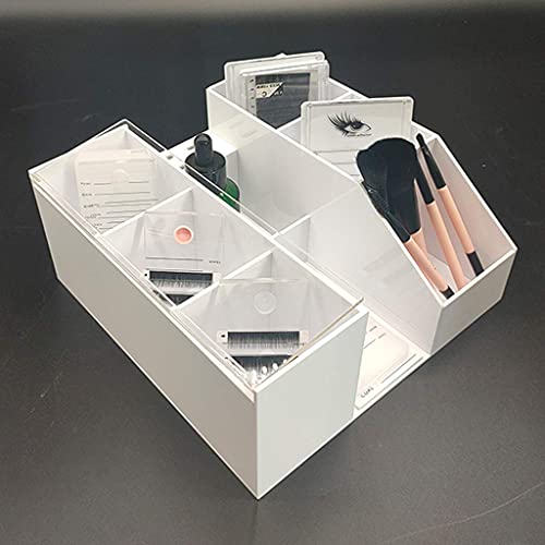 Boîte de rangement pour outils de beauté des cils maquillage