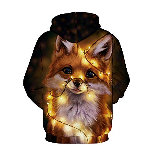Sweat-shirt de Noël 3D blanc taille Small pour cadeau mixte