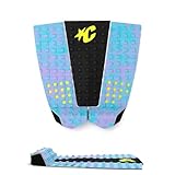 Creatures of Leisure GROM Italo Ferreira Traction Pad, Fluro Blue Lavender Swirl Black