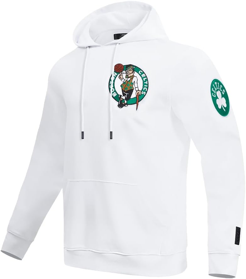 Pro Standard Mens NBA Classic Chenille Pull Over Hoodie - Image 3