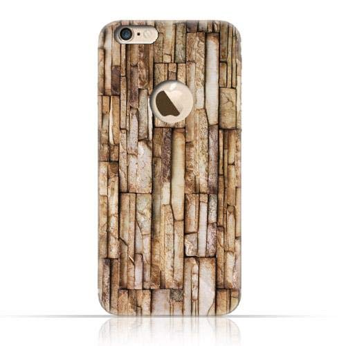 Apple iPhone 7 TPU Silicone Case with Marble Stone Wall LV Design.