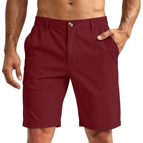 Bermuda hommes léger casual avec poches latérales en coton