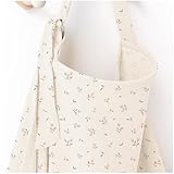 MairMore Muslin Nursing Covers for Breastfeeding, Privacy Breast Feeding Cover with Arch Neckline for Mom and Baby, Breathable 100% Cotton Nursing Apron Multi-use Stroller Cover