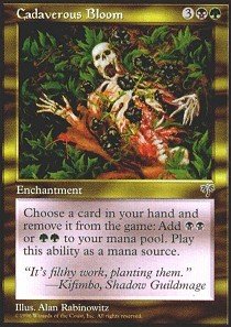 Amazon.co.jp: Magic: the Gathering - Cadaverous Bloom - Mirage