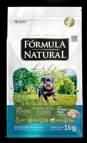 Adimax Ração Fórmula Natural Para Cães Filhotes De Médio E Grande...