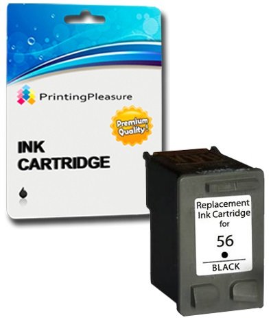 Remanufactured Ink Cartridge Replacement for 56 for Officejet 5610 4212 4215 PSC 1215 1210 1315 Photosmart 7260 7350 7450 7660 7760 7960 C4180 C4280 C5280 - Black, High Capacity