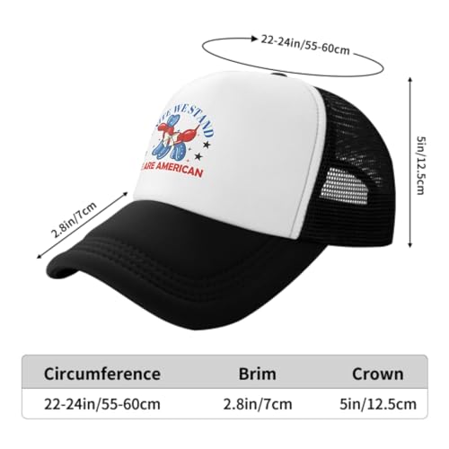 Image of Funny Trucker Hats,Trucker Hat Baseball Cap for Women Snapback Adjustable Hat Humor Gift Men