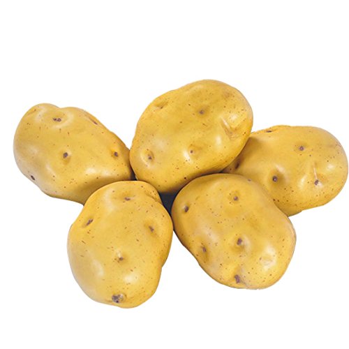Artificial Potatoes Lifelike Fake Potatoes Simulation Vegetable for Home Kitchen Decoration 5pcs Artificial Potatoes Lifelike Fake Potatoes Simulation Vegetable for Home Kitchen Decoration 5pcs