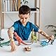 LEADTEAM 90 Stück Dinosaur Tattoo Kinder Jungen, Leucht Kindertattoos Temporäre Tattoos Aufkleber Sticker, Dinosaurier Spielzeug Geschenk Geburtstag Deko Party Mitgebsel Kindergeburtstag Junge
