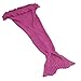 Mermaid Tail Blanket,Soft Sleeping Bag Blanket for Kids Girls All Seasons,Pink Gift Idea