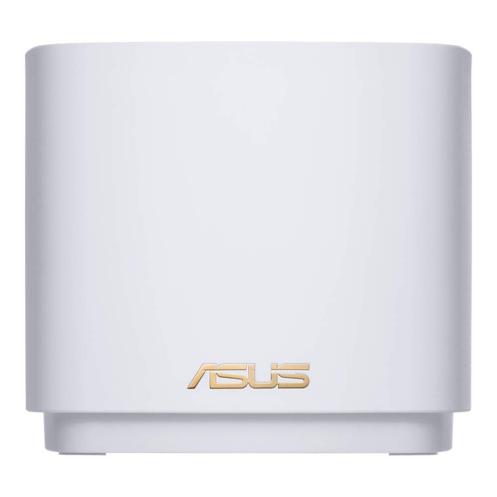 ASUS ZenWiFi XD4 Blanc - Système Wi-FI 6 AX Mesh, Double Bande (2,4 GHz / 5GHz), 1800 Mbit/s, 400m2, AiProtection avec TrendMicro à Vie, Ports WAN/LAN - 3