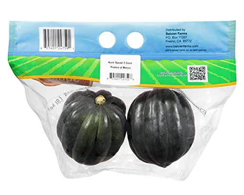 Baloian Acorn Squash, 2 Count #TOP1