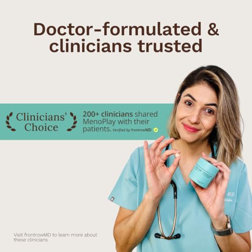 Menoplay Menopause & Perimenopause Relief Supplement – Non-Hormonal Formula with Equol, Black Cohosh & Saffron – Helps Hot Flashes, Night Sweats, Mood & Sleep – Doctor Formulated – 30 Tablets - Image 5