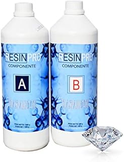 StickersLab - Resina epossidica bi-componente trasparente per pigmenti 1.6Kg