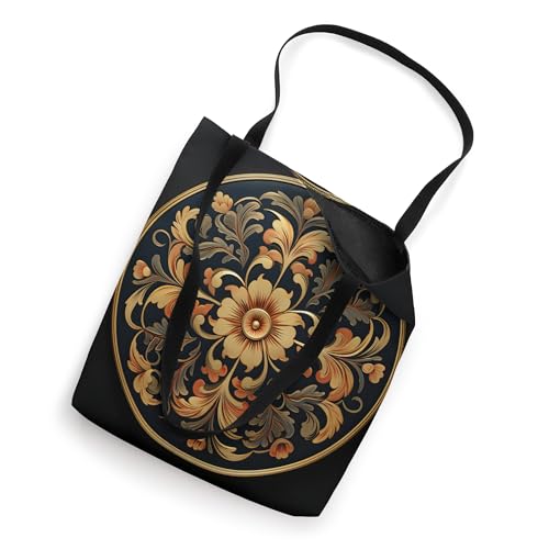 Bolsa Tote con Arte Folklórico Tradicional Noruego miniatura 2