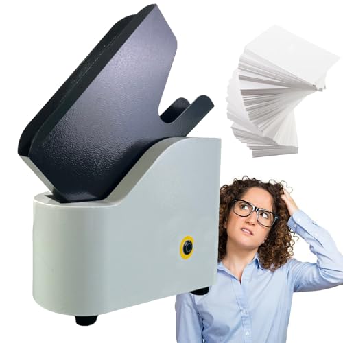 Clasificador y máquina de acabado automático de papel con ancho de marco ajustable y esquina guía, alineación rápida de 3 segundos para organización de documentos de oficina