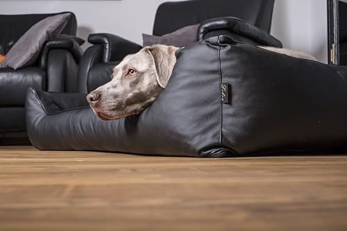 Lebon Hundebett Bruno 80 x 60 cm schwarz