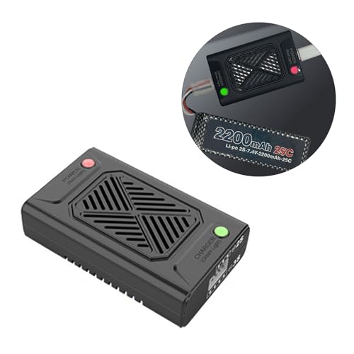 Batería portátil 2S 3S LiPo que soluciona la carga de 7,4 V a 11,1 V sin enchufes 2