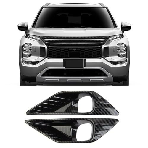 Grilles phares antibrouillard Outlander 2022 : entourage carbone résistant