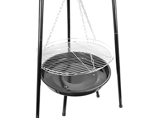 Foto von Dreibein Schwenkgrill Gartengrill Schwarz Holzkohle Tropid Grill 152 cm 9792