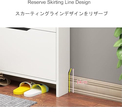 Rangement chaussures pivotant et empilable avec étagère verticale réglable - 6