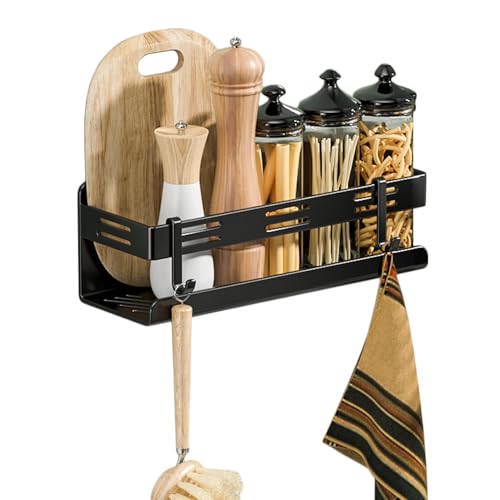 Jamend Clxp SCS-02 Shower Caddy- Bathroom Coner Basket Shelf With 2 Removable Metal Hooks- Stainless Steel- Black Storage Shelves For Inside Shower- Wall Mounted Bathtub Organizer Rack With Screws. cover