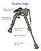 CVLIFE Bipod, 6-9 Inch Adjustable Super Duty Bipod, Flat Dark Earth