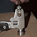 HunnyDooTools Adjustable Multitool Hammer with 12 Screw Driver Bits and Sheath