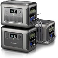 Centrale Elettrica ALLPOWERS R1500 1152Wh + 2 Pannelli Solari 100W | Generatore Solare 1800W Per Campeggio E Emergenze - Foto 2