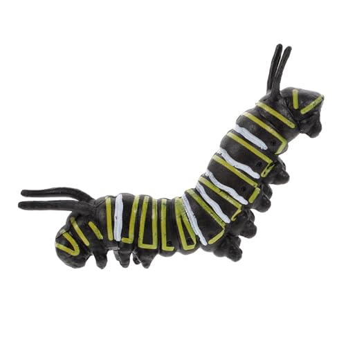 BESPORTBLE Jouet Chenille en Plastique Réaliste pour Garçon et Filles, Modèle Éducatif et Décoratif, Figurine Ver Torsadé Lumineuse et Ludique pour...