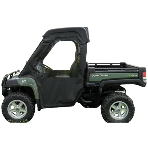 JDGX15-DOF-BZS Zip Down Windows Heavy Duty Soft Doors for John Deere Gator HPX/XUV (2015+)