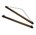 Tenugui Tapestry Wooden Wall Hanger Made in Japan(Vintage Brown)