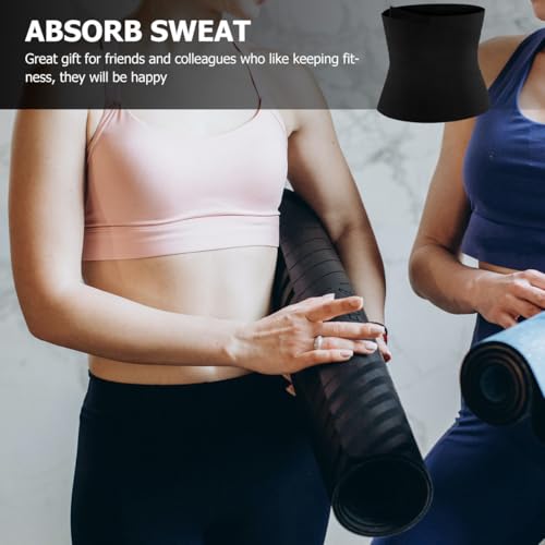 Cinturón Entrenamiento de Cintura para Mujer Elástico Negro miniatura 5
