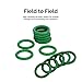 OCGIG 270 PCS Metric Rubber O-Ring Washer Assortment Kit Gasket Automotive Seal Washer