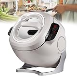 Automatische Kochmaschine mit 360° Drehung, Ein-Klick-Start, einstellbare Geschwindigkeiten zum Braten und Schmoren