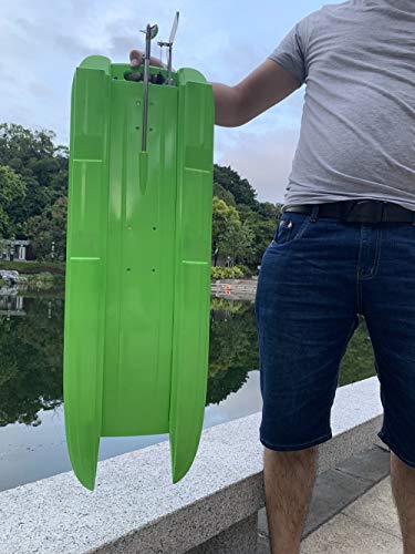 Ready to Run, Remote Control Speed ​​Boat 85km/h (53mph) Fliping Watercraft Brushless Motor 60A ESC Metal Rudder for Adults on Lake Water Pool, 33.5\" S210（Fast Express Offers） - Thumbnail 4