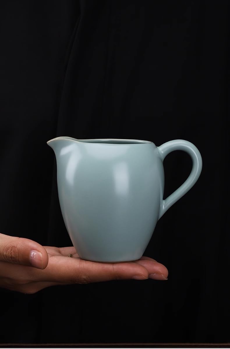 Ru Kiln Fairness Cup, Crack Pattern, Tea Sea Ceramic Teaware, Kung Fu Tea Accessories-style3