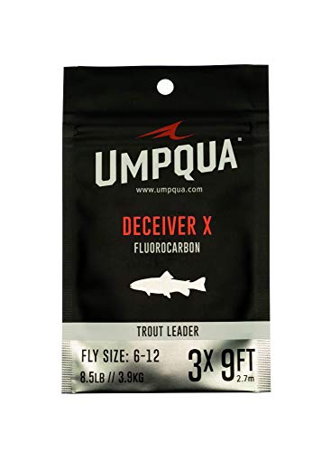 Deceiver X Fluorocarbon Leader 9' - 4X #TOP11