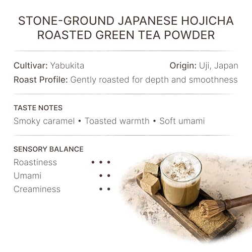 Té Hojicha orgánico en polvo con 30 porciones miniatura 6