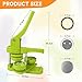 DBREAKS Maquina para Hacer Chapas 58mm Pin Maker Push-Pull DIY Prensa para Chapas con 120pcs Alfileres con Respaldo de Hierro Imagen de DBREAKS Maquina para Hacer Chapas 58mm Pin Maker Push-Pull DIY Prensa para Chapas con 120pcs Alfileres con Respaldo de Hierro