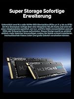MINISFORUM ARM Mini Workstation mit UEFI-Boot-Unterstützung, Integrierter ARM-basierter CPU CP8180(12C/12T, 2,6 GHz, 45TOPS), 64GB LPDDR5(ECC-Unterstützung), M.2 SSD Slot, Dual 10G LAN, Wi-Fi6e/BT5.3 – Ansicht 5