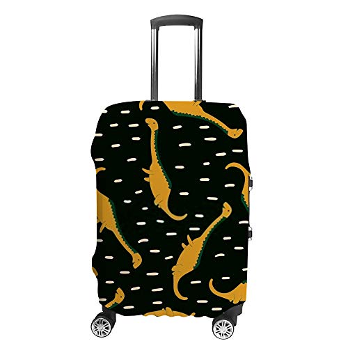 Housse de transport pour bagages dinosaure lavable pour éviter la perte de valise