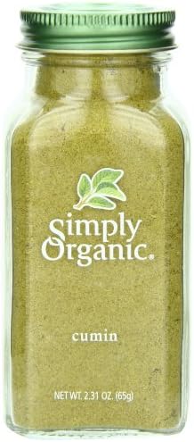 Simply Organic Ground Cumin Seed, 2.31 Ounce Bottle, Certified Organic | Cuminum cyminum L.