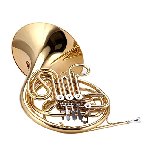 Alfaal Four-Key Double-Row French Horn Brass Instrument With B Flat And F Professional French Horn #TOP4